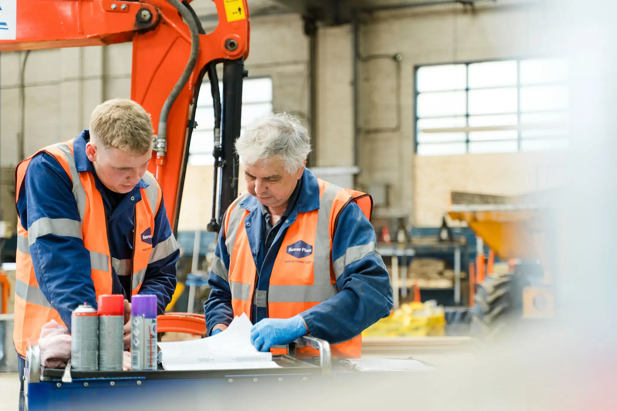The Banner Plant team on site