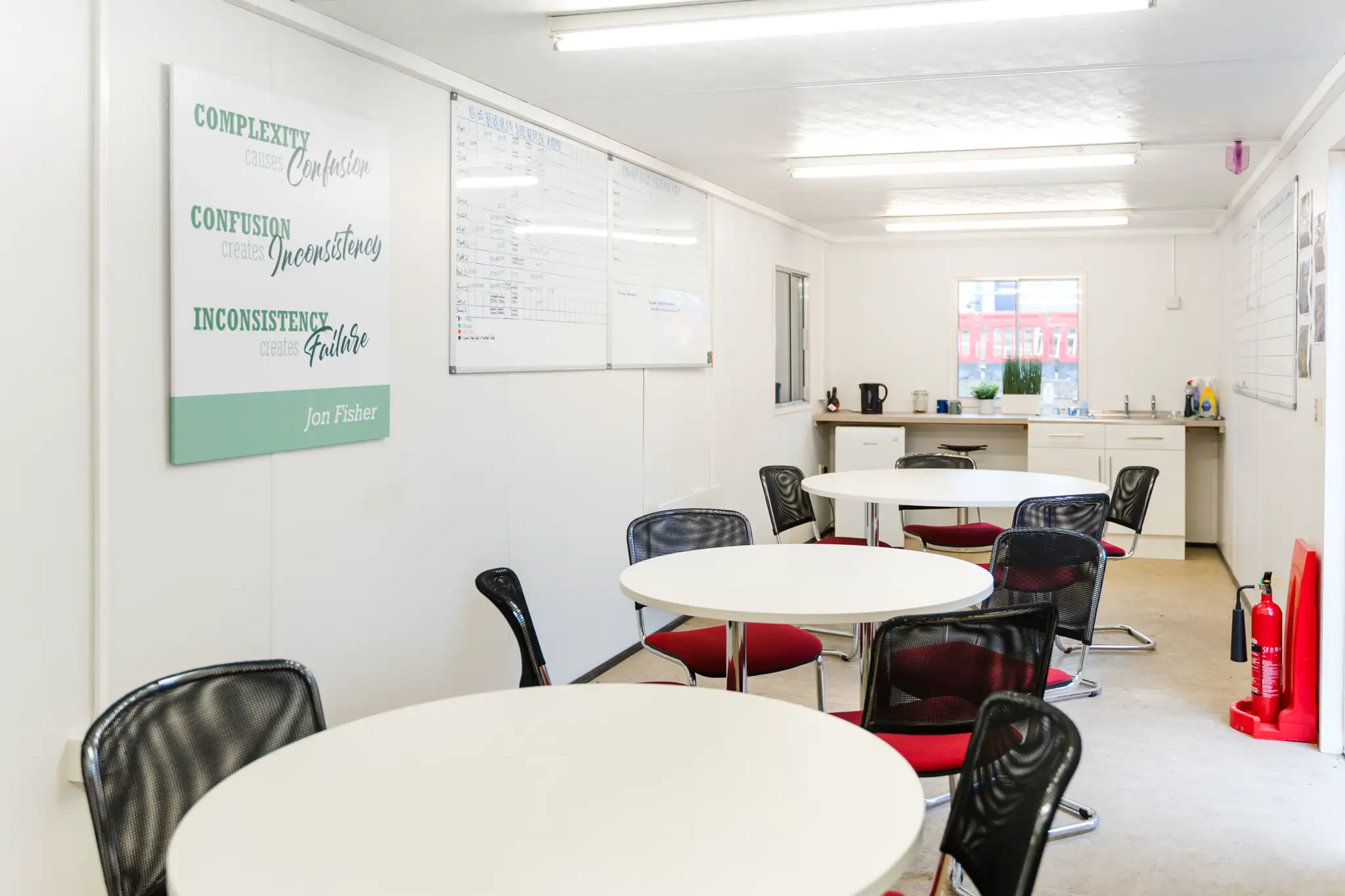 Office and canteen accommodation unit