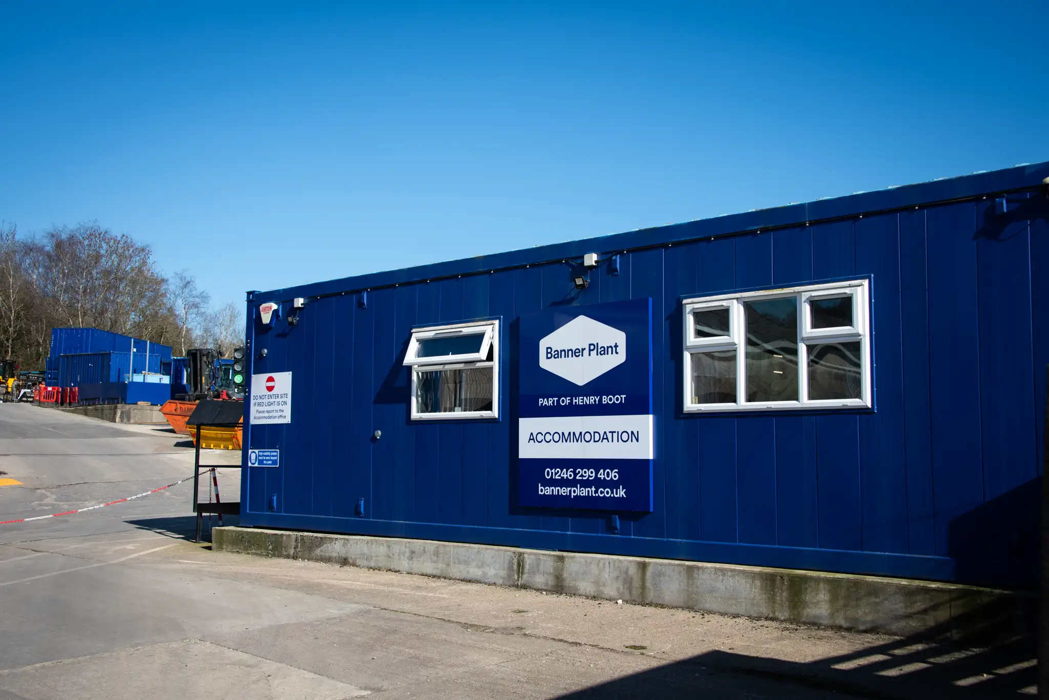 Banner Plant Dronfield accommodation unit