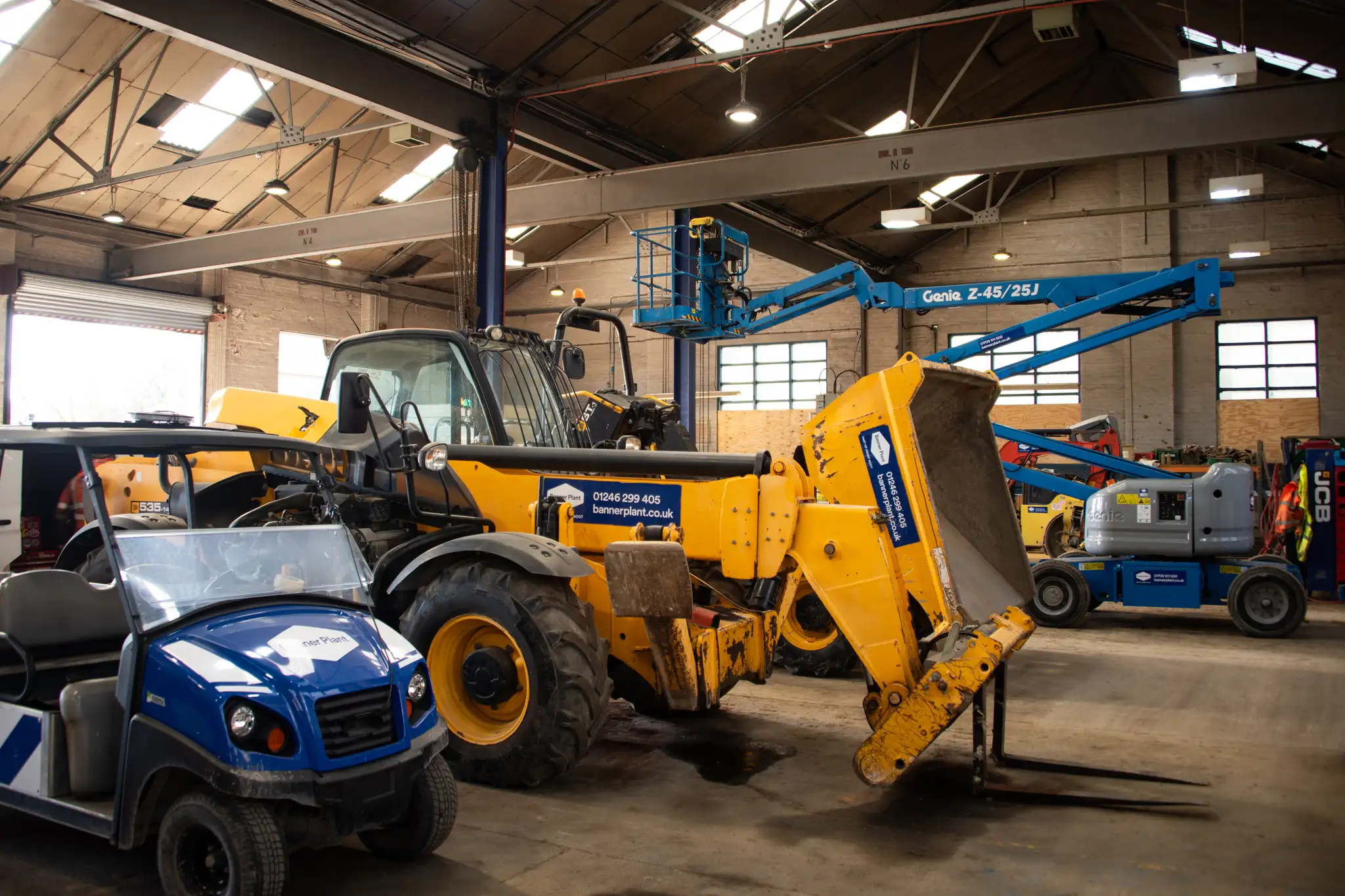 Banner Plant Dronfield workshop interior