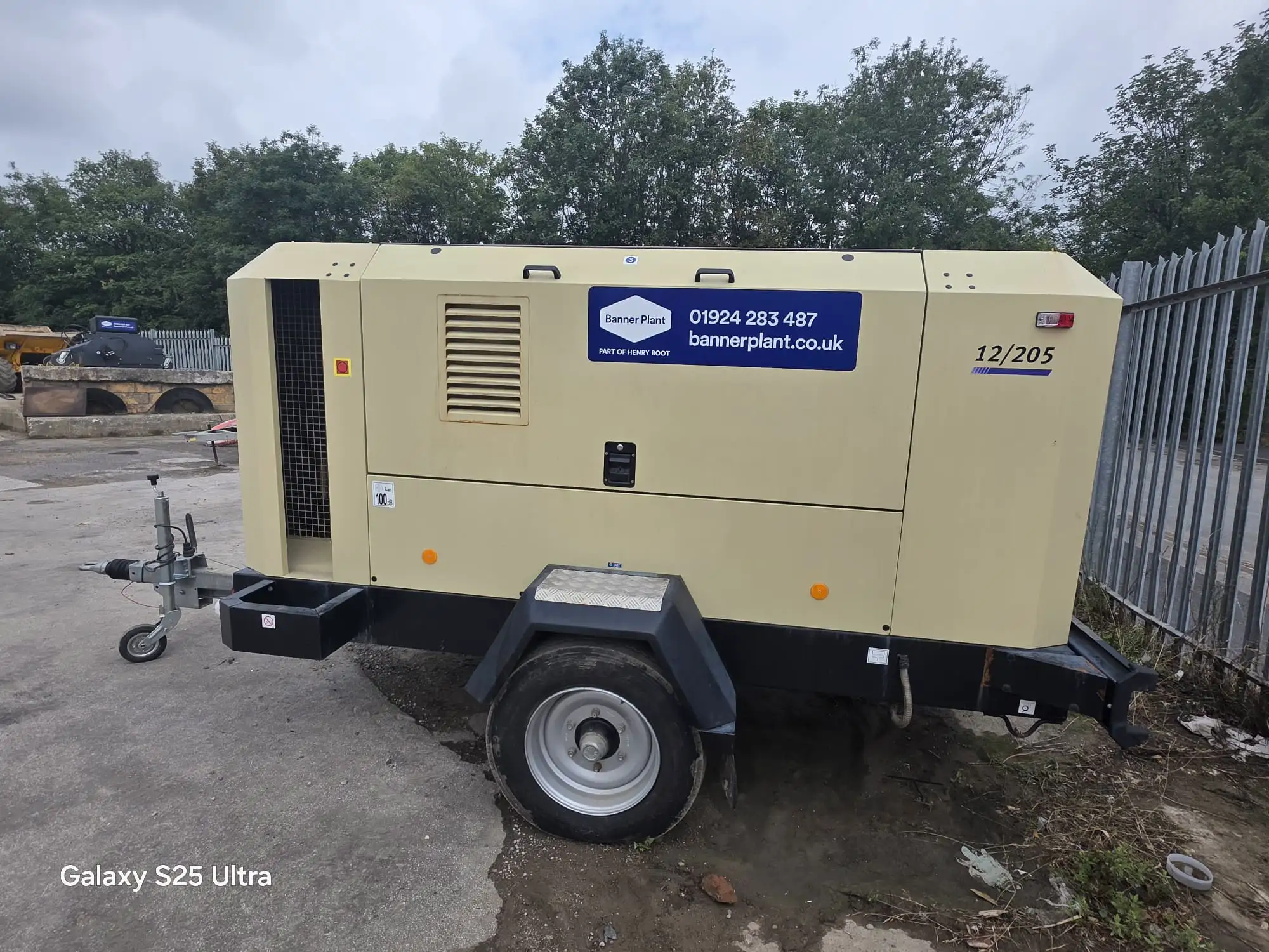 Compressor on site
