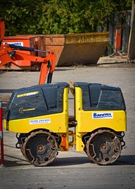 Remote Control Trench Roller 